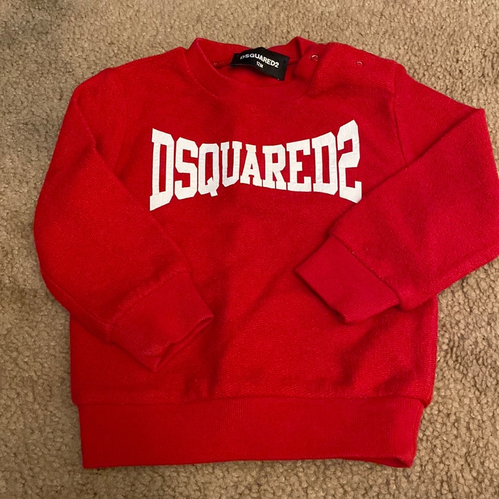 Gently worn size 12 months Dsquare2 sweater